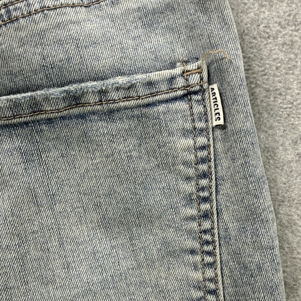 Articles of Society The Linden High Rise Cropped Flare Jeans 2/26 Light Wash - Picture 11 of 12